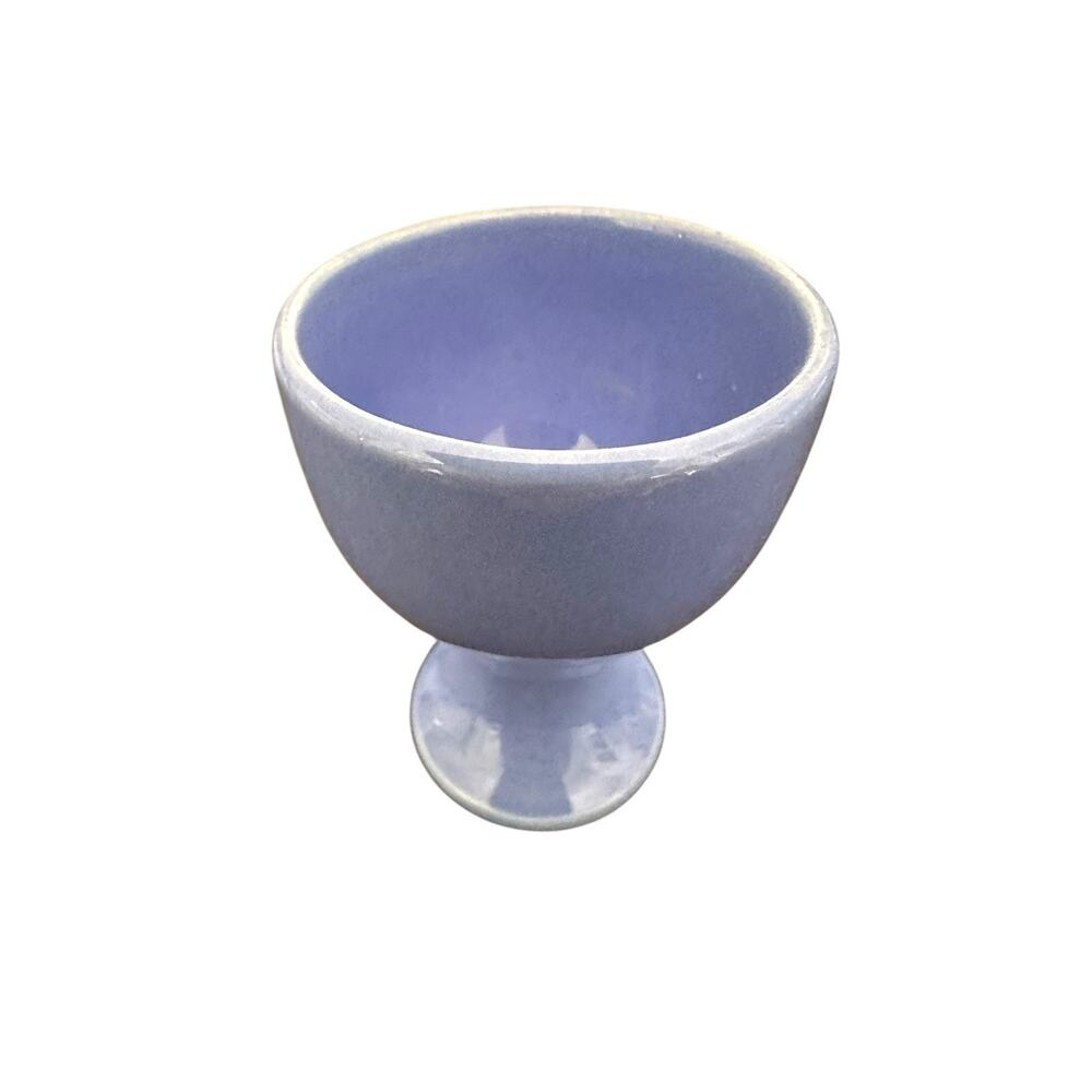 Harlequin Fiesta Vintage Single Mauve Blue Egg‎ Cup USA 1936-1959 RARE HTF